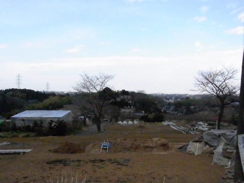 恵泉塾のある丘の景色