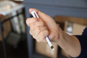 こんな素敵な消しゴムも発見！ペン型なので、消えてほしくないところまで消されてしまうストレスが一気に解消！