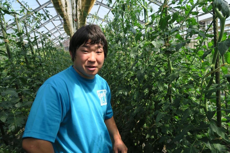 農業をはじめて6年目の横山勝太さん