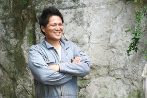 永島農縁の永島太一郎さん。“農縁”は農業にご縁を持ってほしいとの思いから名付けた