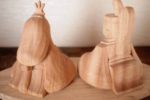 後ろ姿もこんなに美しい。技術の高さを感じずにはいられない